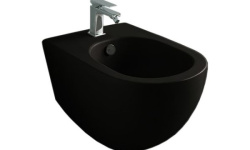 ART CERAM FILE 2.0 Биде подвесное 36x52 см, matt black мини 1