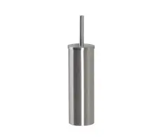 аксессуары NOKEN ROUND INOX Напольный/настенный держатель ерша для унитаза, браш. нержавеющая сталь