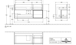 VB FINION Комплект мебели с раковиной, White Matt Lacquer/AnthraciteMatt Lacque/альп. белый мини 3 2