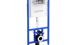 LAUFEN CW1 Инсталляция для подвесного унитаза, двойной смыв 6/3л, 112 см мини 1