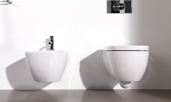 NOKEN ARQUITECT Унитаз подвесной rimless, с креплениями, 540х360 мм, белый мини 3 6