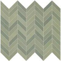 керамогранит MUTINA MEWS GREEN CHEVRON 5.5х19.6