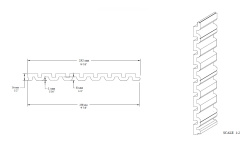 ORAC 3D ПАНЕЛЬ 248х15х2 600 мини 3 7