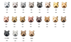 NICOLAZZI OLYMPUS Внешняя часть смесителя для раковины из стены, CROMO мини 3 2