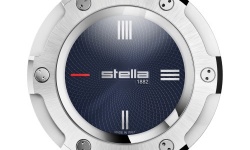 STELLA TIMEASTER Смеситель для биде на 3 отверстия, с ДК, хром/синий мини 3 3