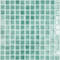 мозаика VIDREPUR COLORS NIEBLA TURQUESA (2.5х2.5) 31.5х31.5