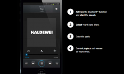 KLD SOUND WAVE 6801 Инновационная аудиосистема, управление через Bluetooth® мини 3 4