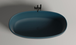 Salini LUCE Ванна свободностоящая 1690х870х580 мм, S-Stone - RAL матовый мини 3 5