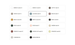 ALICE IDILLA Раковина накладная, ø42хh13 см, без перелива, 98 Mirto GLOSSY мини 3 6