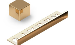 NEEXYDECOR профиль латунь полированная 12.5х2700 ( PVL03) мини 1