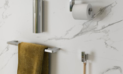 NOKEN URBAN C Держатель туалетной бумаги с крышкой, хром мини 3 4