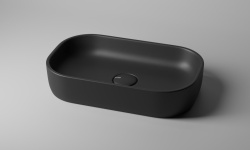SITEGA VERMA Раковина накладная, 465х280хH95 мм, Night мини 1