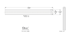 ORAC ДЕКОРАТИВНЫЙ ЭЛЕМЕНТ 220х220х1995 мини 3 2