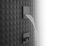 GESSI HI-FI COMPACT Внешняя часть термостата 2 режима, с кнопками вкл/выкл, Black XL мини 3 5