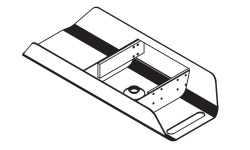 GAMADECOR DUNA Столешница подвесная для раковины, 120x20x52 см, Metal мини 1