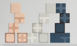 MUTINA BETTY NIGHT BLUE T SHAPE 20.5х20.5 мини 3 7