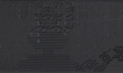 MUTINA PATCHWORK RELIEF NERO 18х54 мини 1