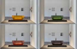 ANTL REFLEX Ванна овальная из материала Cristalmood, в комплекте с нажимным ДК и сифоном. Спецзаказ!