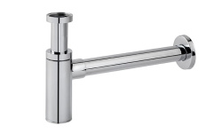 NOKEN ROUND Сифон в виде бутылки для раковины, хром мини 1