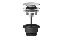 GESSI GESSI 316 Автоматический донный клапан “Stop&Go”, 239 Steel Brushed мини 1