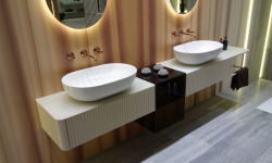 NOKEN SLENDER Раковина 60x40 см для установки на столешницу без перелива, без ДК, белый мини 3 6