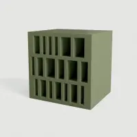 блоки TERRAE MIRAGE OASIS TA 23 LITO VIBRANTE 12х12x10