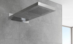 NOKEN LOGIC Верхний душ из стены с функцией дождевого душа и каскада, хром мини 3 4