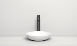 Salini CALLISTA 05 Раковина накладная 370х370х85 мм, без перелива, БЕЗ ДК, S-Sense-белый глянцевый мини 3 3