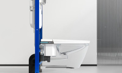 NEMO Инсталляция для электронного унитаза-биде 977-2/WHITE, с пневматическим смывом, хром мини 3 2