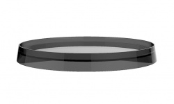 LAU KARTELL Дополнительный диск Ø 183 мм, дымчатый серый мини 1