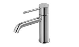 NOKEN ROUND Смеситель для раковины, без ДК, 3/8”, 5 л/мин, хром