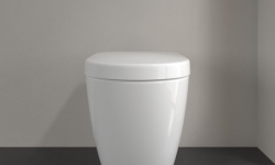 VB SUBWAY Унитаз напольный 370x560 мм, DirectFlush, альпийский белый CeramicPlus мини 3 4
