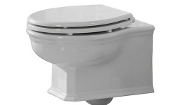 NOKEN ANTIC Унитаз подвесной с креплениями 540х390 мм, белый мини 1