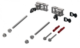 TECEprofil Крепление модуля к стене с регулировкой глубины монтажа и быстрой фиксацией, 150–240 мм