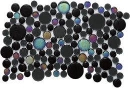 LANTIC GLACIER MOON METALLIC BLACK 19x29 G-119