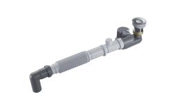 NOKEN SWAN Сливной клапан для ванны, хром мини 1