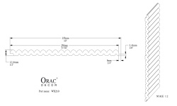 ORAC 3D ПАНЕЛЬ 255х13х2000 мини 3 2