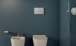 ART CERAM А16 Клавиша двойного смыва для унитаза, White мини 3 4