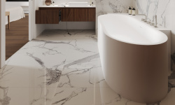 Salini PERLA CL Ванна пристенная угловая 1800х900x605 мм, S-Stone- RAL матовый мини 3 3