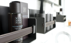 GAMADECOR Коробочка с баночками монтаж на планку, 24x13x12 см, Metal/Krion/Piel мини 3 2