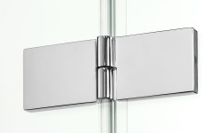 NEW TRENDY NEW AZURA Душевое ограждение 100x80xH195 см, хром/Прозрачное 6 мм мини 3 5