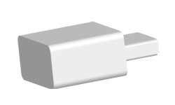 BUTECH PRO-PART ESQUINA COIN ACIER INOXYDABLE 12.5 mm (250mm) мини 1