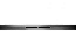 TECEdrainprofile Дренажный канал 55х900 мм, подрезаемый до 500 мм, Brushed Black Chrome PVD