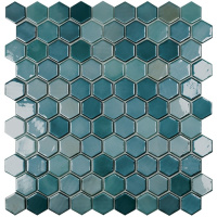 VIDREPUR LUX GREEN HEX (3.5х3.5) 31.7х30.7