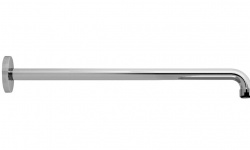 FANTINI AF/21 Кронштейн для душевой лейки, длина 45 см, Матовая натуральная сталь мини 1
