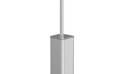 WHITECROSS Cubo Ершик для унитаза, напольный, никель брашированный мини 1