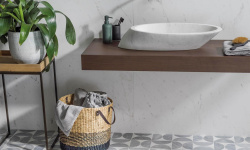 LANTIC TREND Раковина из натурального камня, 39х68х13 см, Grey Stone мини 3 3