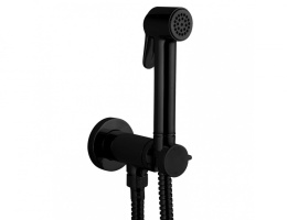 BOSSINI PALOMA BRASS Гигиенический душ с прогрессивным смесителем, черный матовый (073)