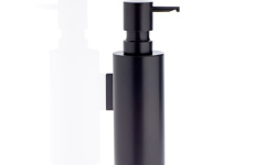 DW MK WSP Дозатор для жидкого мыла настенный, черный матовый мини 1