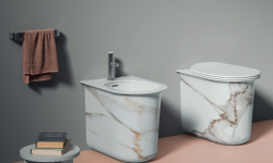 ART CERAM ATELIER Клавиша двойного смыва для унитаза, White мини 3 5